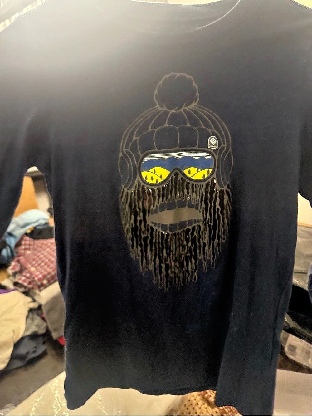 Columbia Graphic Short Sleeve Tee Black Medium